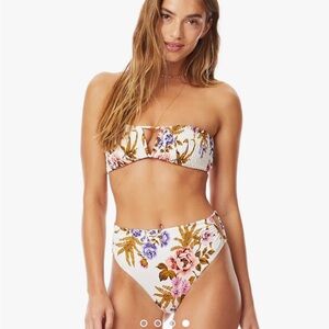 Tori Praver high waist bikini bottoms